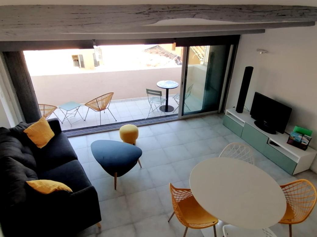 Charmant Appartement Terrasse Sur Les Toits Грасс Екстер'єр фото