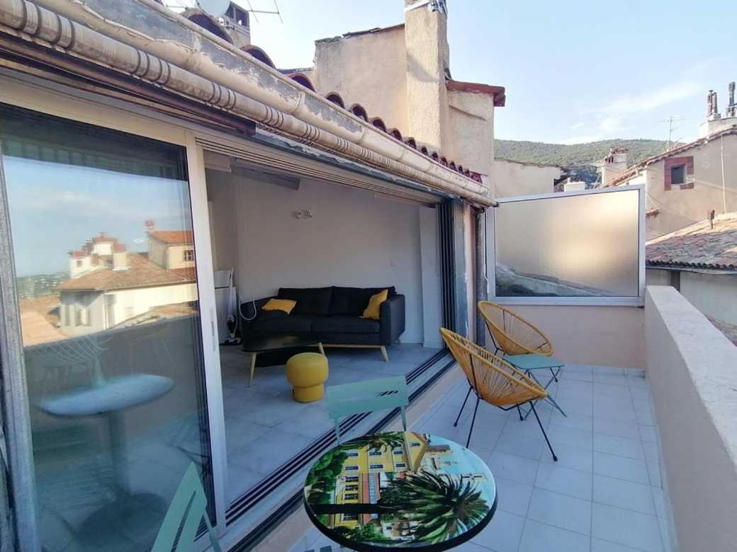 Charmant Appartement Terrasse Sur Les Toits Грасс Екстер'єр фото